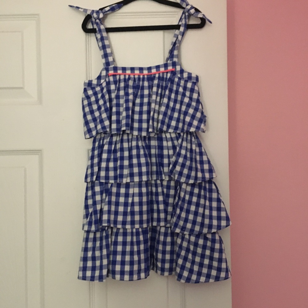 Crewcuts girl’s checkered dress